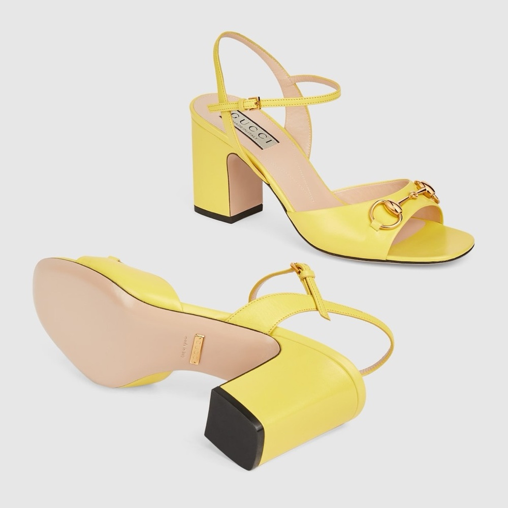 Gucci Horsebit Mid-Heel Sandal! - Picture 5 of 5